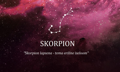 SKORPION LAPSENA - TEMA ERILINE ISELOOM